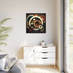 Inner Resonance, Art Print — Colorful Modern Wall Canvas