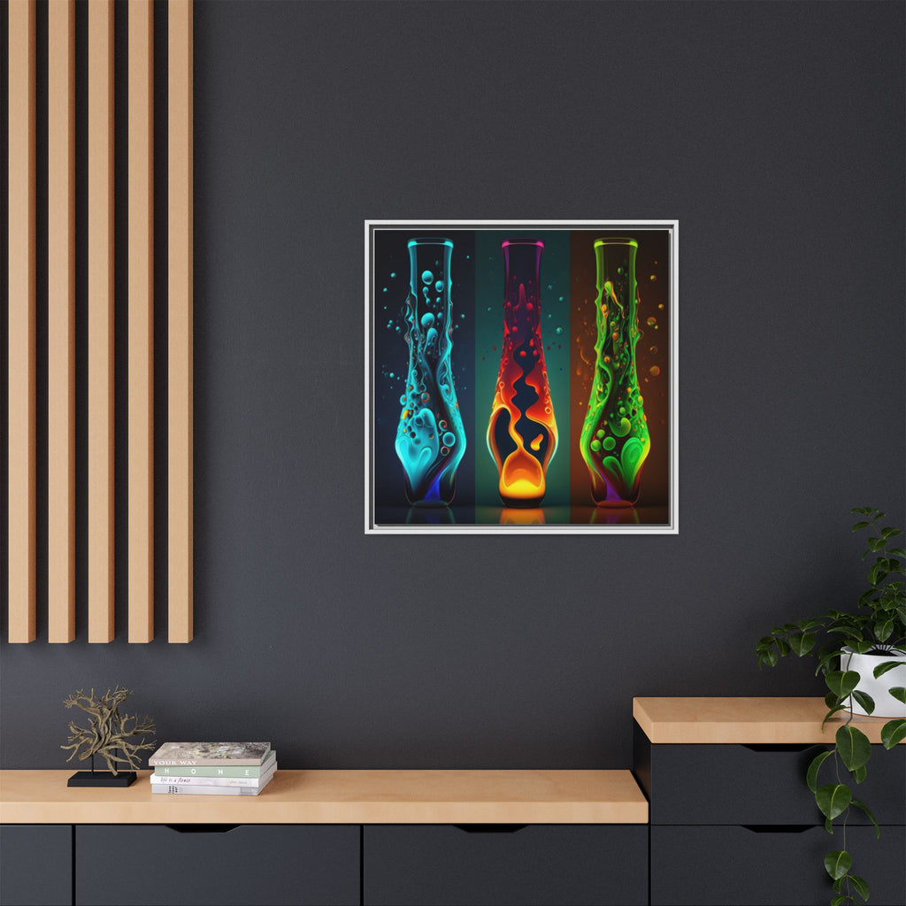 Three States of Flow, Art Print — Colorful Modern Wall Canvas