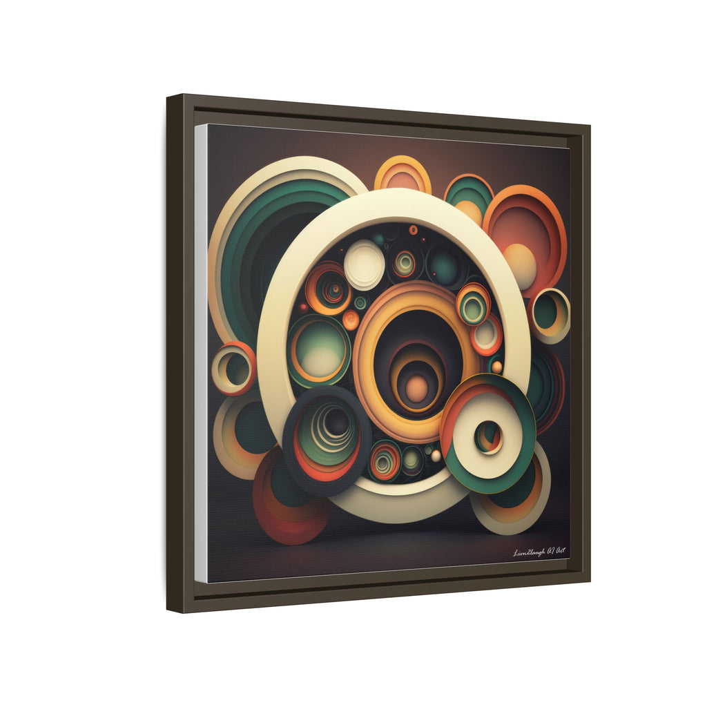 Inner Resonance, Art Print — Colorful Modern Wall Canvas