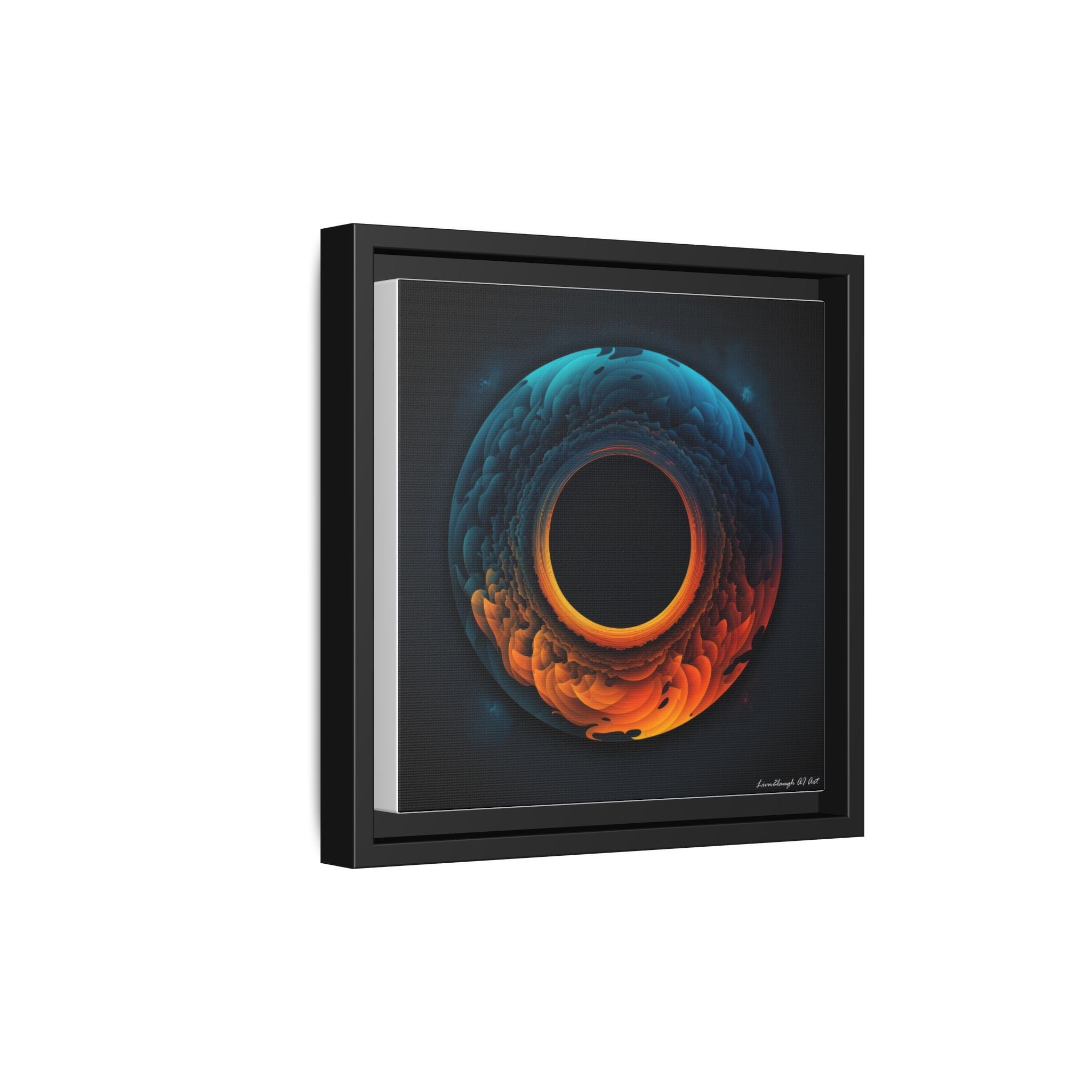 Molten Silence, Art Print — Colorful Modern Wall Canvas