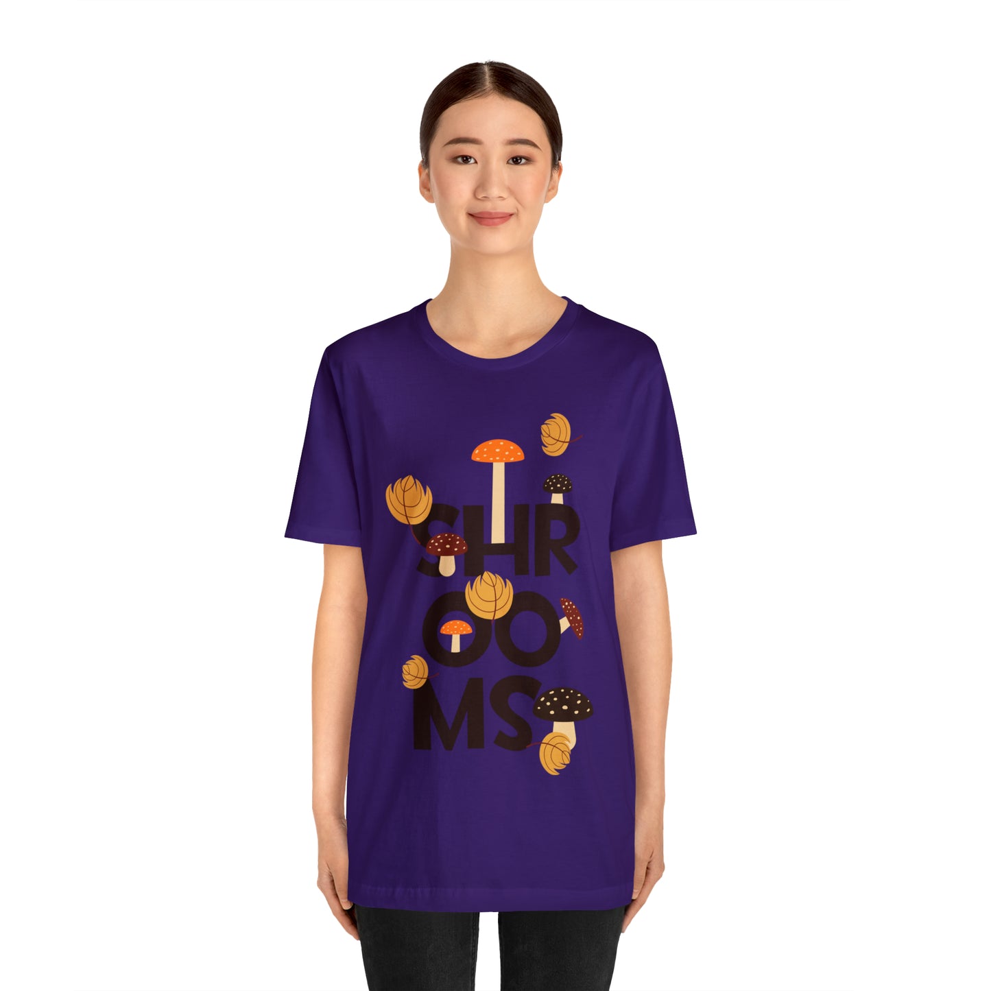 Shrooms, Unisex Jersey Short Sleeve Tee