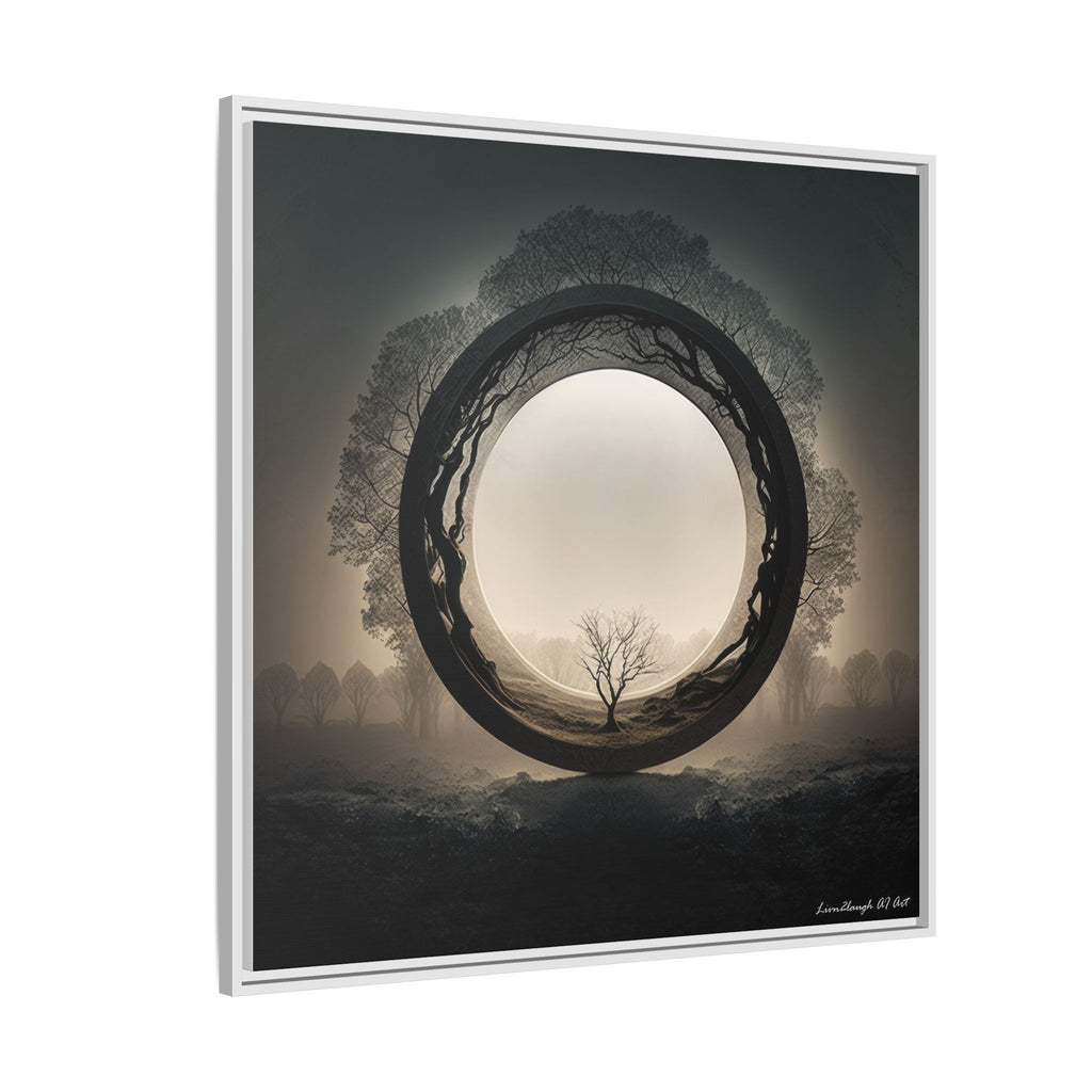 Circle of Stillness, Art Print — Colorful Modern Wall Canvas