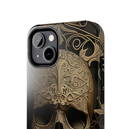 Metallic Chrome Skulls and classic Designed 5 Phone Cases