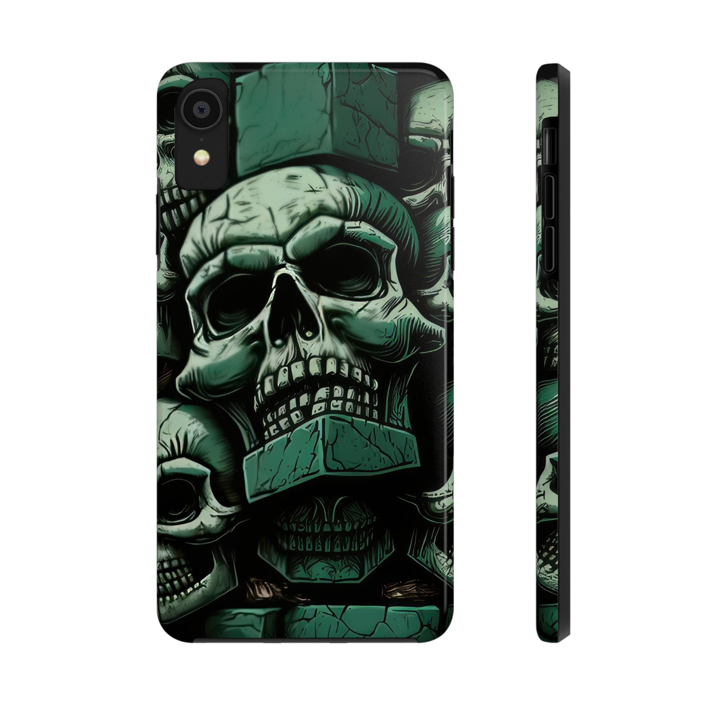 Metallic Chrome Skulls and classic Designed 15 Tough Phone Cases