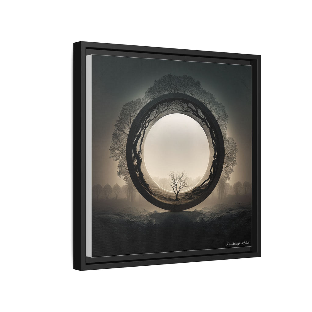 Circle of Stillness, Art Print — Colorful Modern Wall Canvas