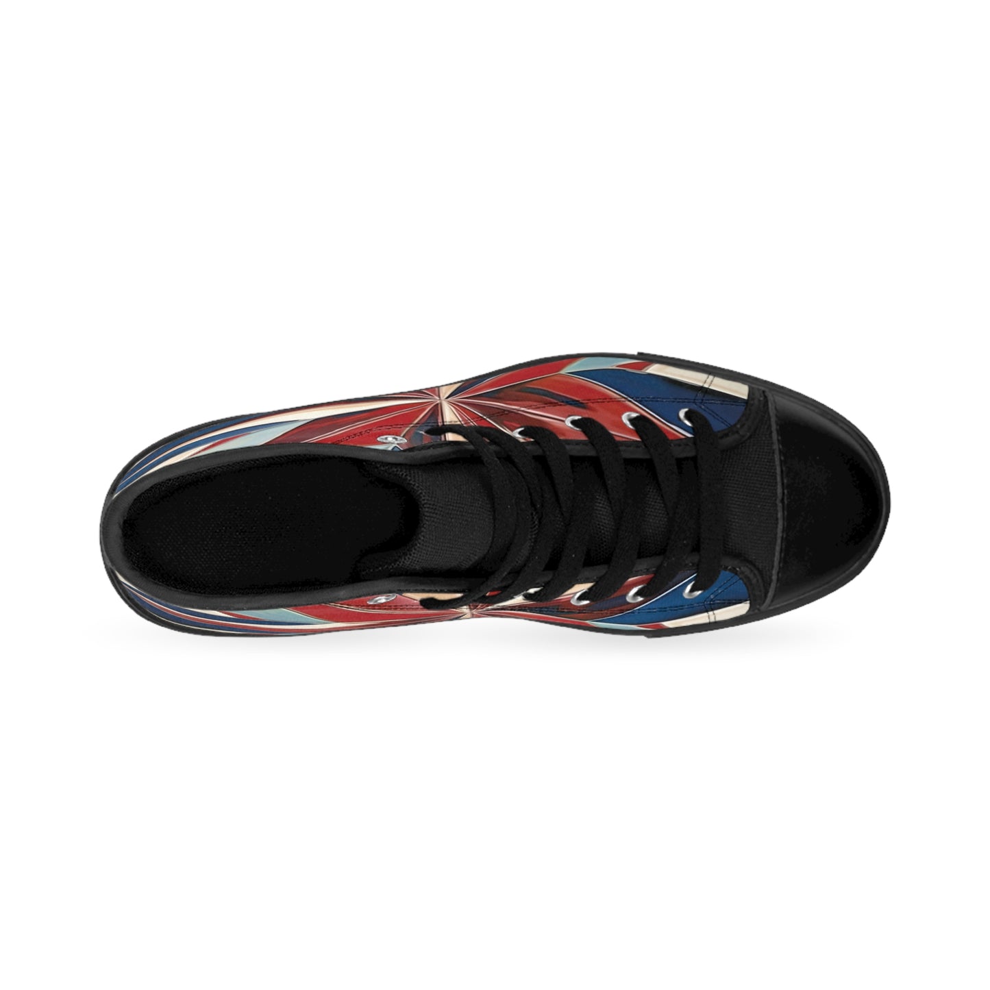 Beautiful Stars Abstract Star Style Red, White, And Blue Men's Classic Sneakers