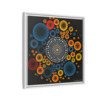 Gilded Tide, Art Print — Colorful Modern Wall Canvas