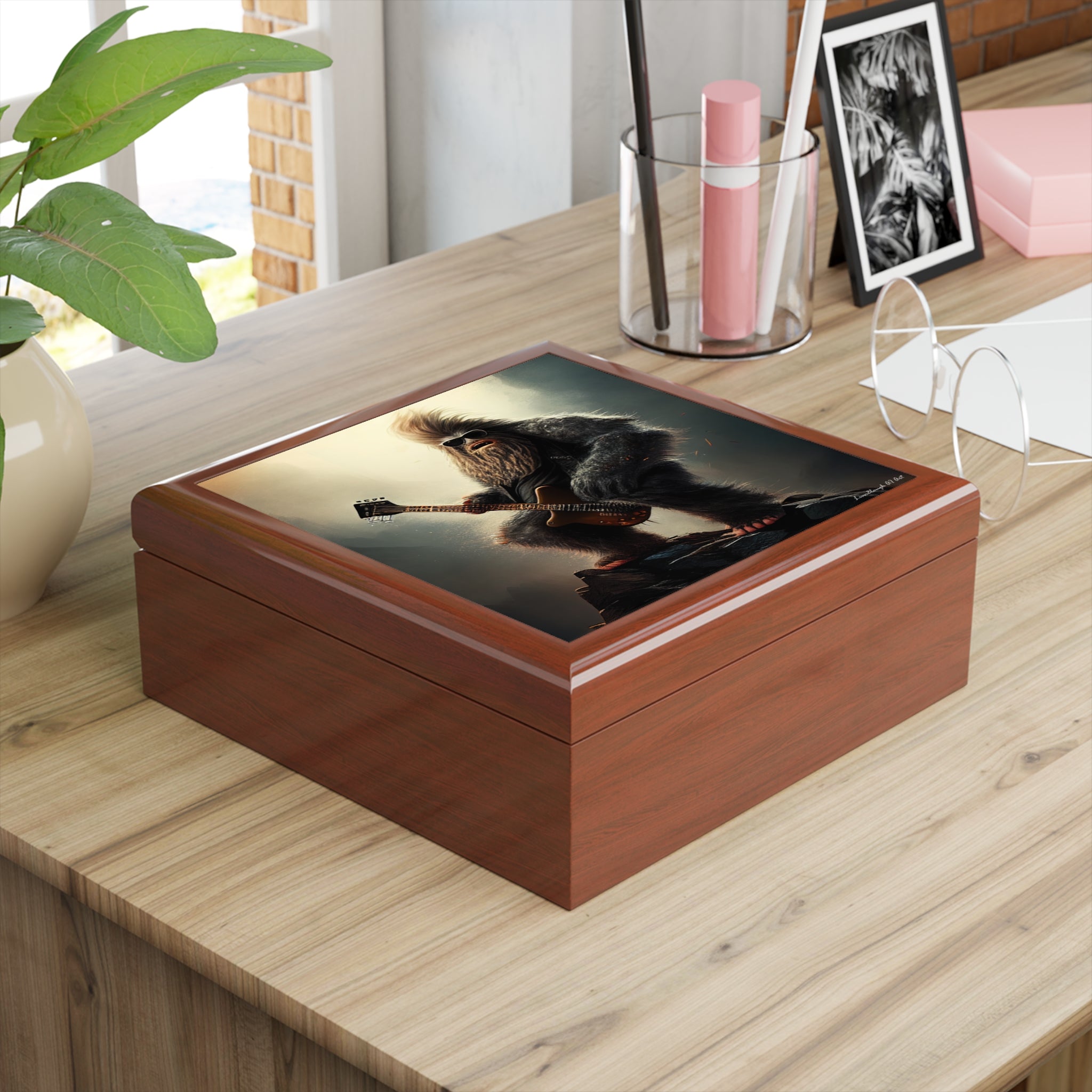 Rockin’ Sasquatch: The Legend of the Mountain Jam Jewelry- Stash -Collection Box