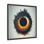 Eclipse of Industry, Art Print — Colorful Modern Wall Canvas