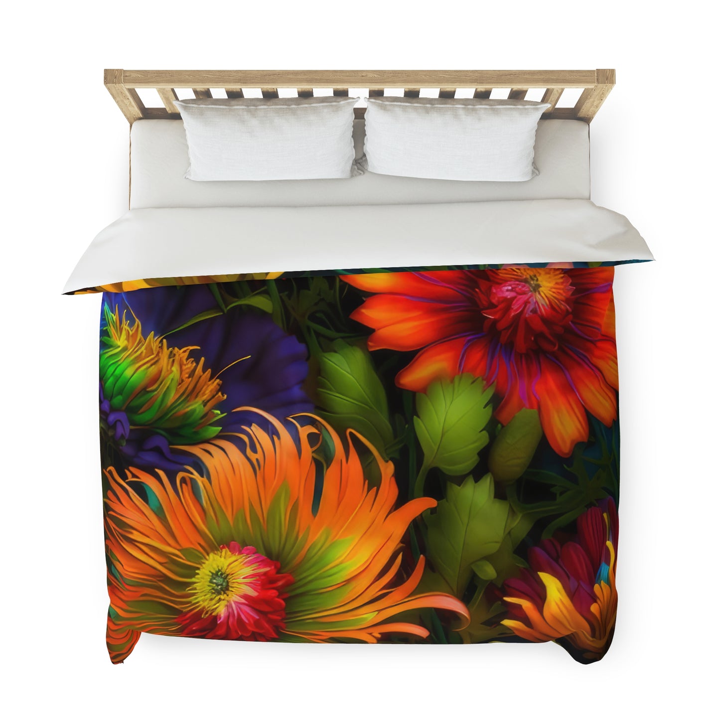 Bold And Beautiful Flowers Style One Duvet Cover