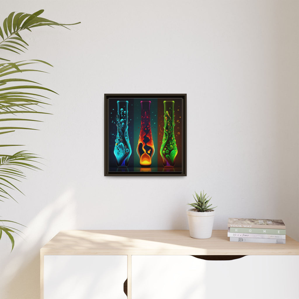 Three States of Flow, Art Print — Colorful Modern Wall Canvas