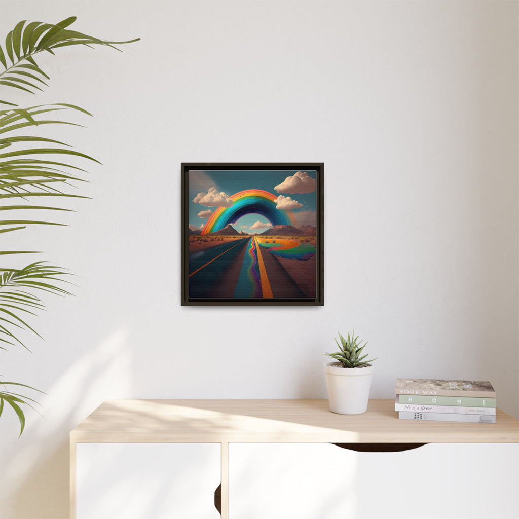 Road to Color, Art Print — Colorful Modern Wall Canvas