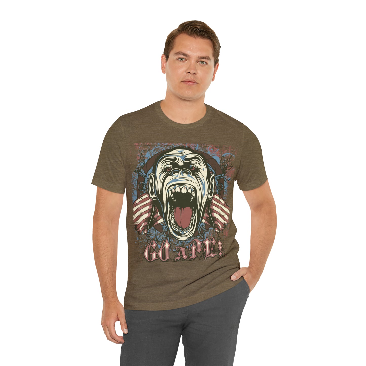 Go Ape, Unisex Jersey Short Sleeve Tee