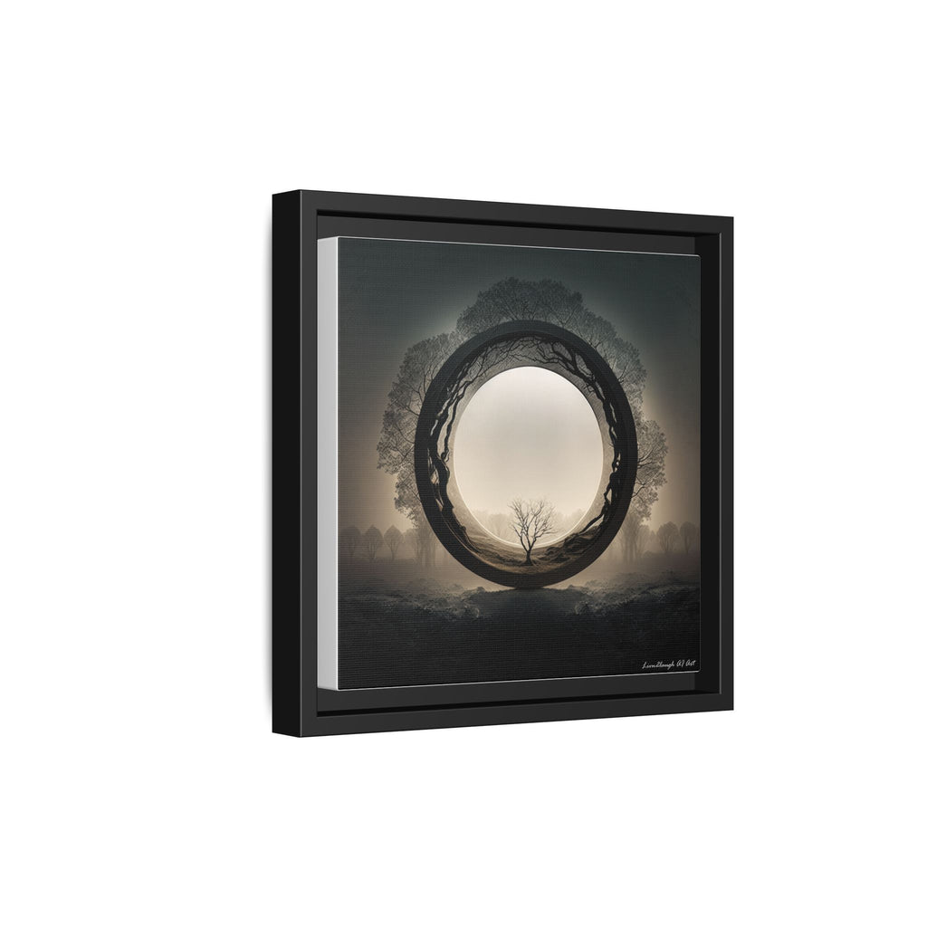 Circle of Stillness, Art Print — Colorful Modern Wall Canvas