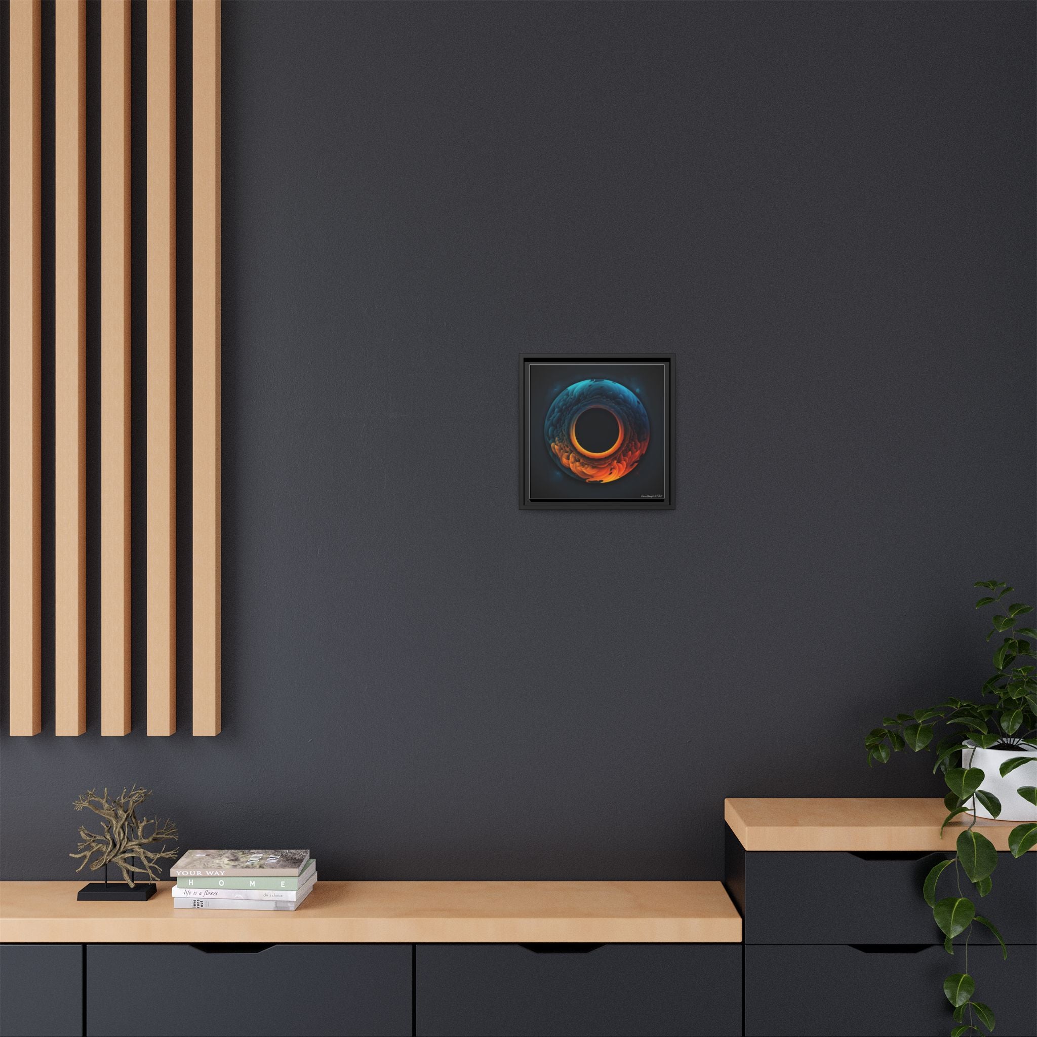 Molten Silence, Art Print — Colorful Modern Wall Canvas