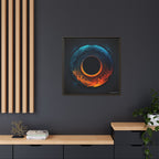Molten Silence, Art Print — Colorful Modern Wall Canvas