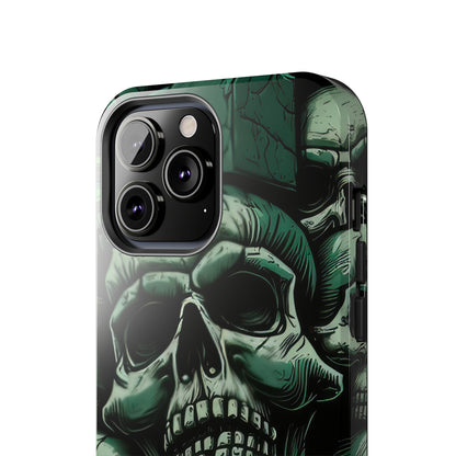 Metallic Chrome Skulls and classic Designed 15 Tough Phone Cases