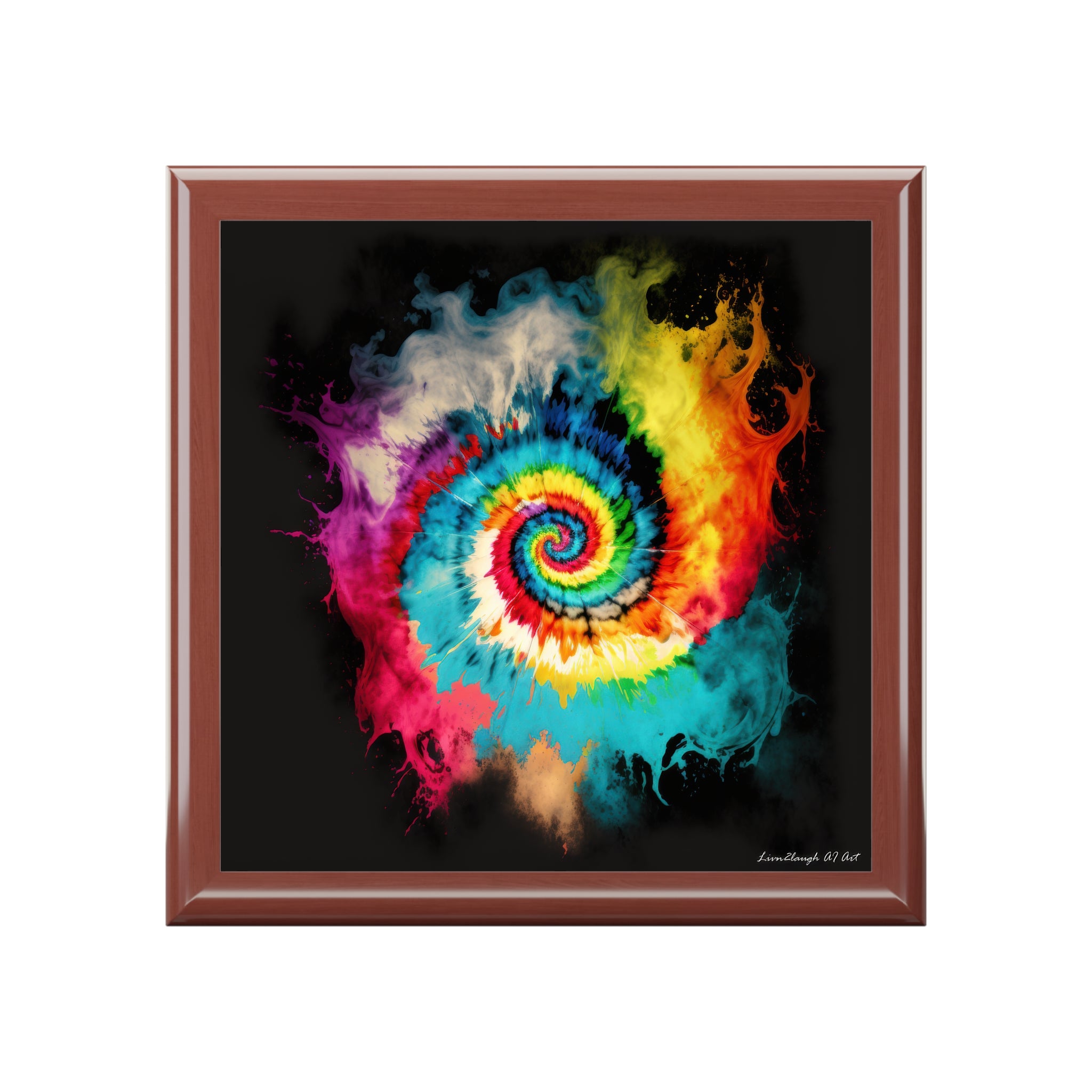 Ever‑Turning Spectrum, Jewelry- Stash- Collection Box