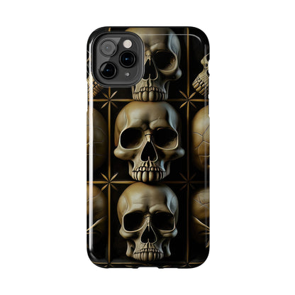 Metallic Chrome Skulls and classic Designed 19 Tough Phone Cases