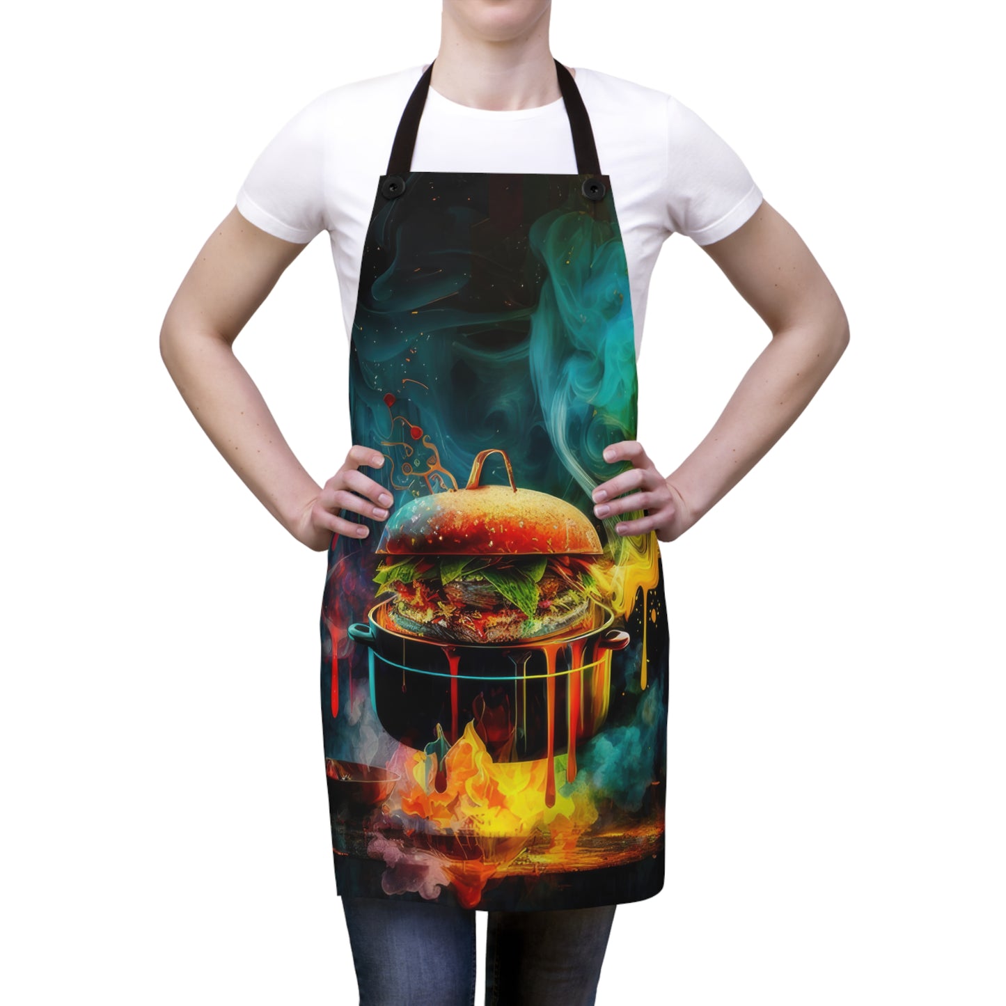 Bold And Sassy Burger And Grill Kitchen Barbecue Apron (AOP)