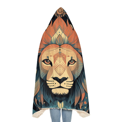 Leo The Lion Blue Snuggle Blanket