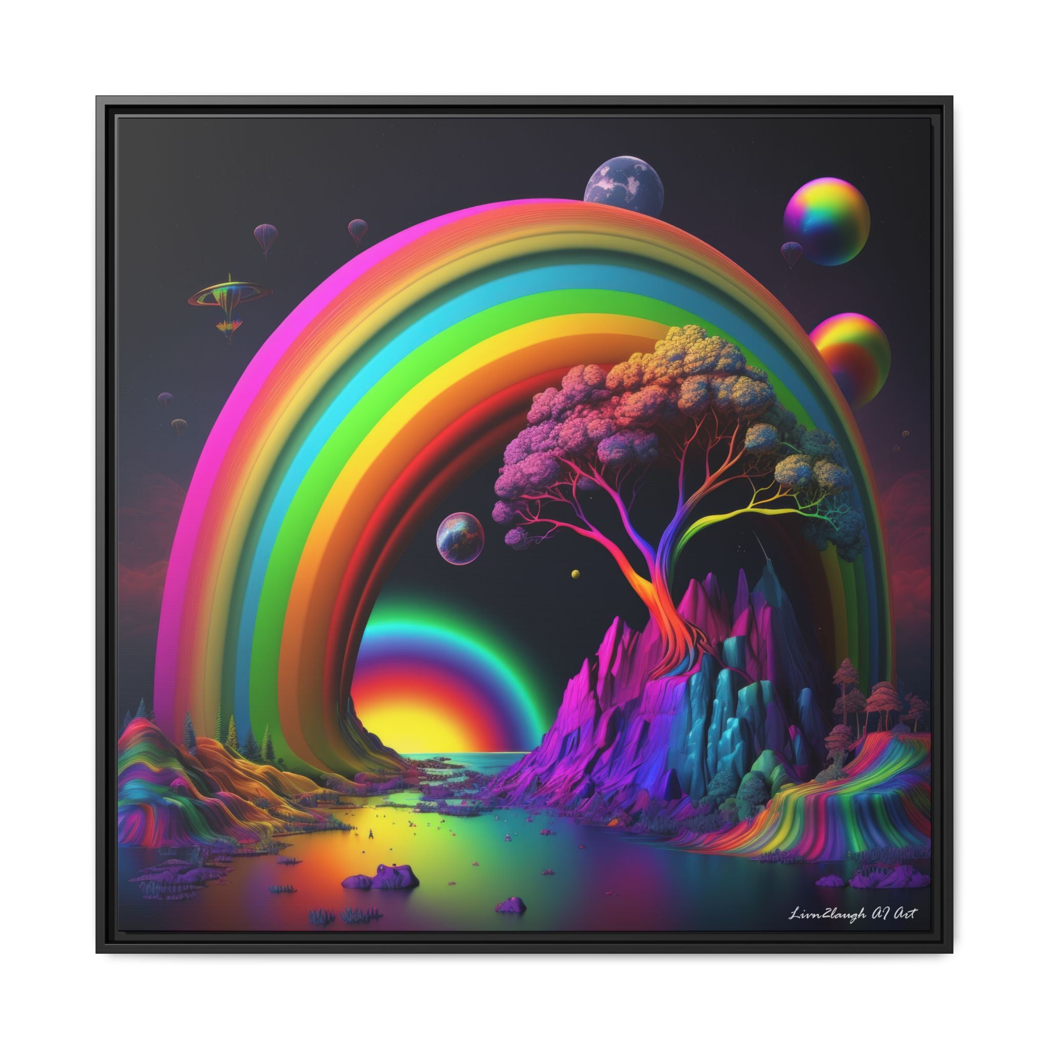 Arc of Infinite Wonder, Matte Canvas, Framed (Multi-color)