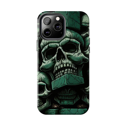 Metallic Chrome Skulls and classic Designed 15 Tough Phone Cases