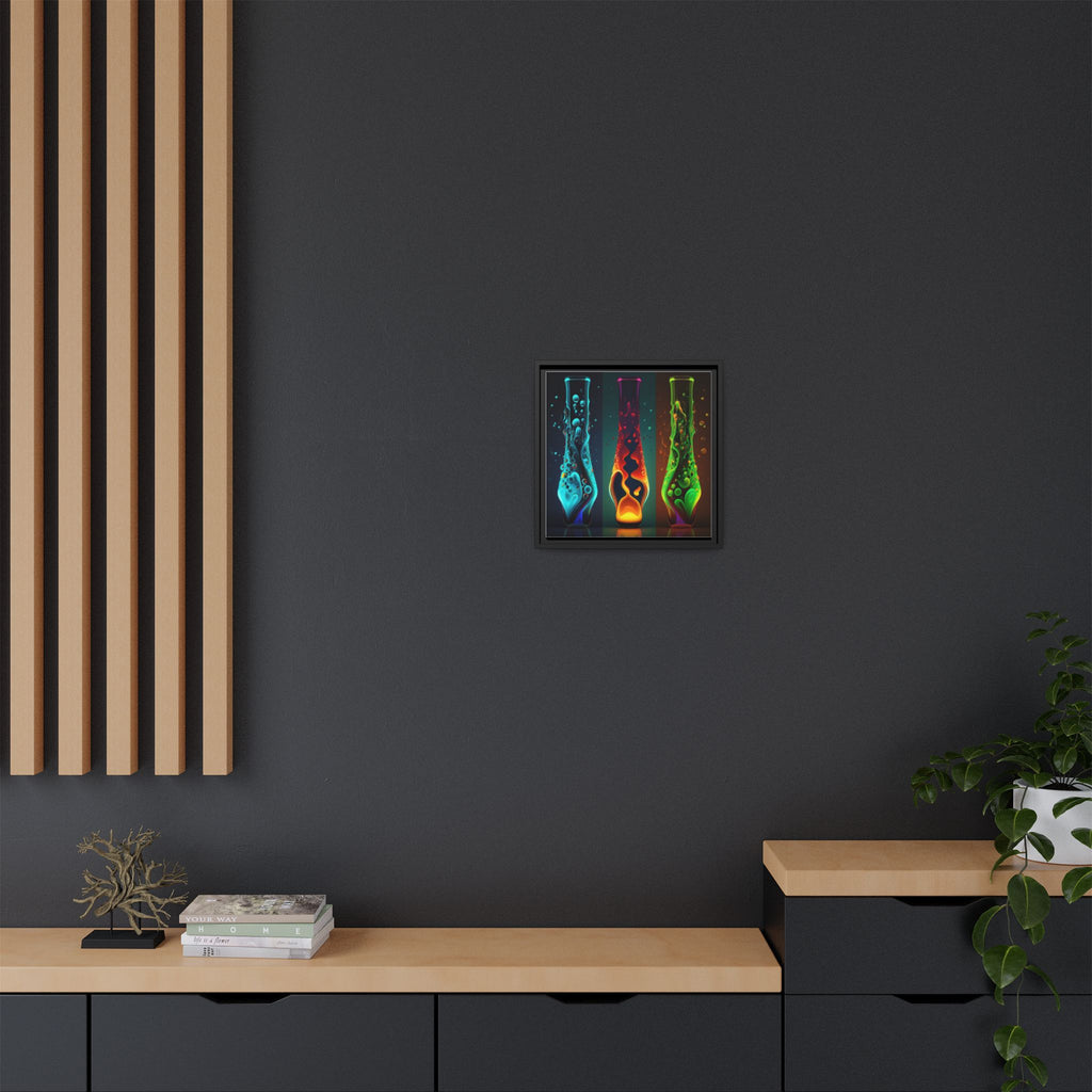 Three States of Flow, Art Print — Colorful Modern Wall Canvas