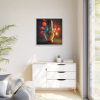 Molten Reverie, Art Print — Colorful Modern Wall Canvas