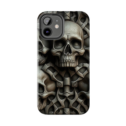 Metallic Chrome Skulls and classic Designed 19 Tough Phone Cases