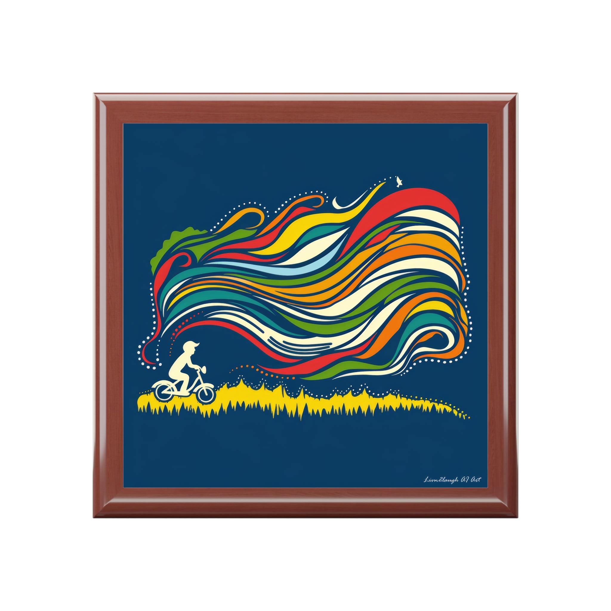 “Ride the Rainbow”, Jewelry- Stash- Collection Box