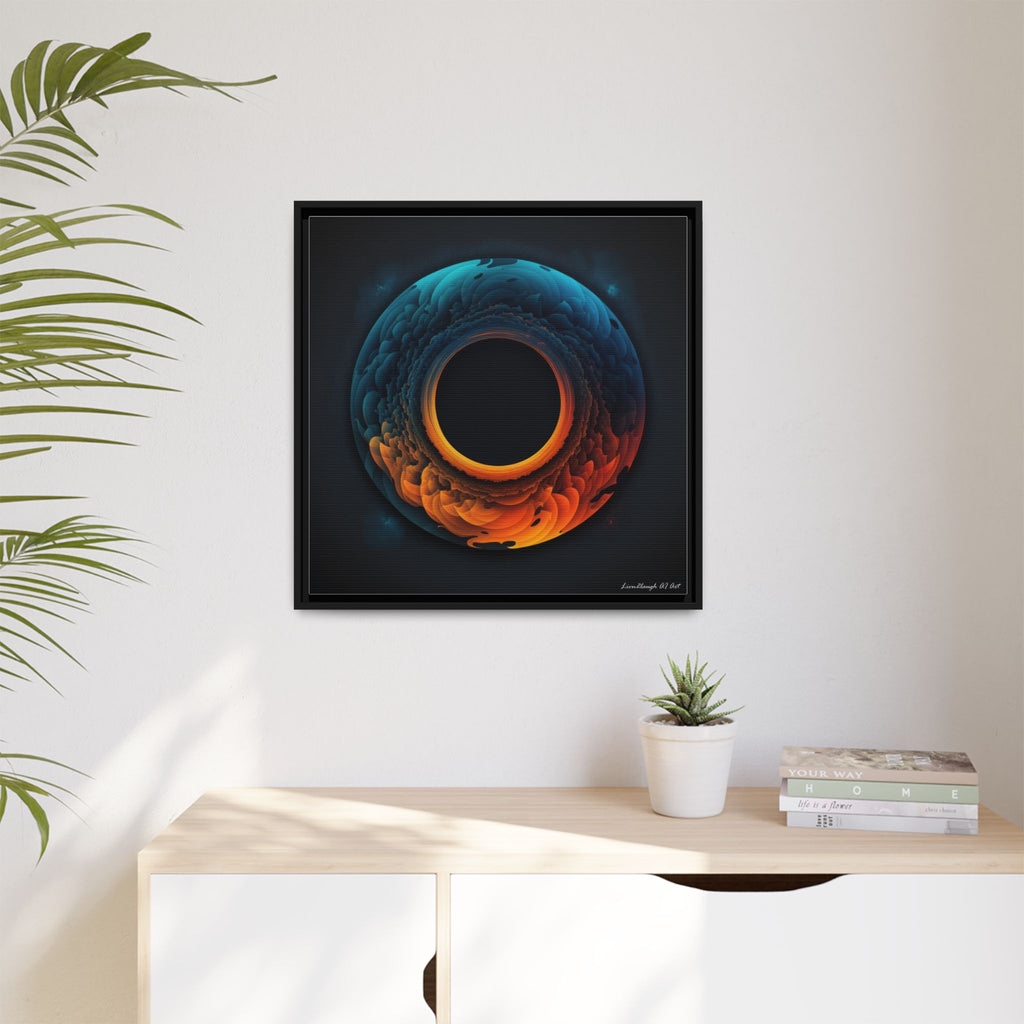 Molten Silence, Art Print — Colorful Modern Wall Canvas