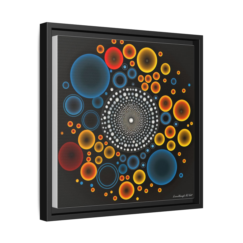 Gilded Tide, Art Print — Colorful Modern Wall Canvas