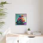 Sanctuary of Color, Art Print — Colorful Modern Wall Canvas