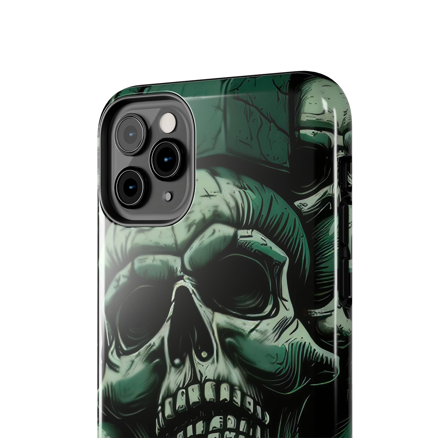 Metallic Chrome Skulls and classic Designed 15 Tough Phone Cases