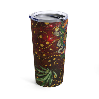 Groovy Man Marijuana Elegantly Designed 420 Weed Tumbler 20oz