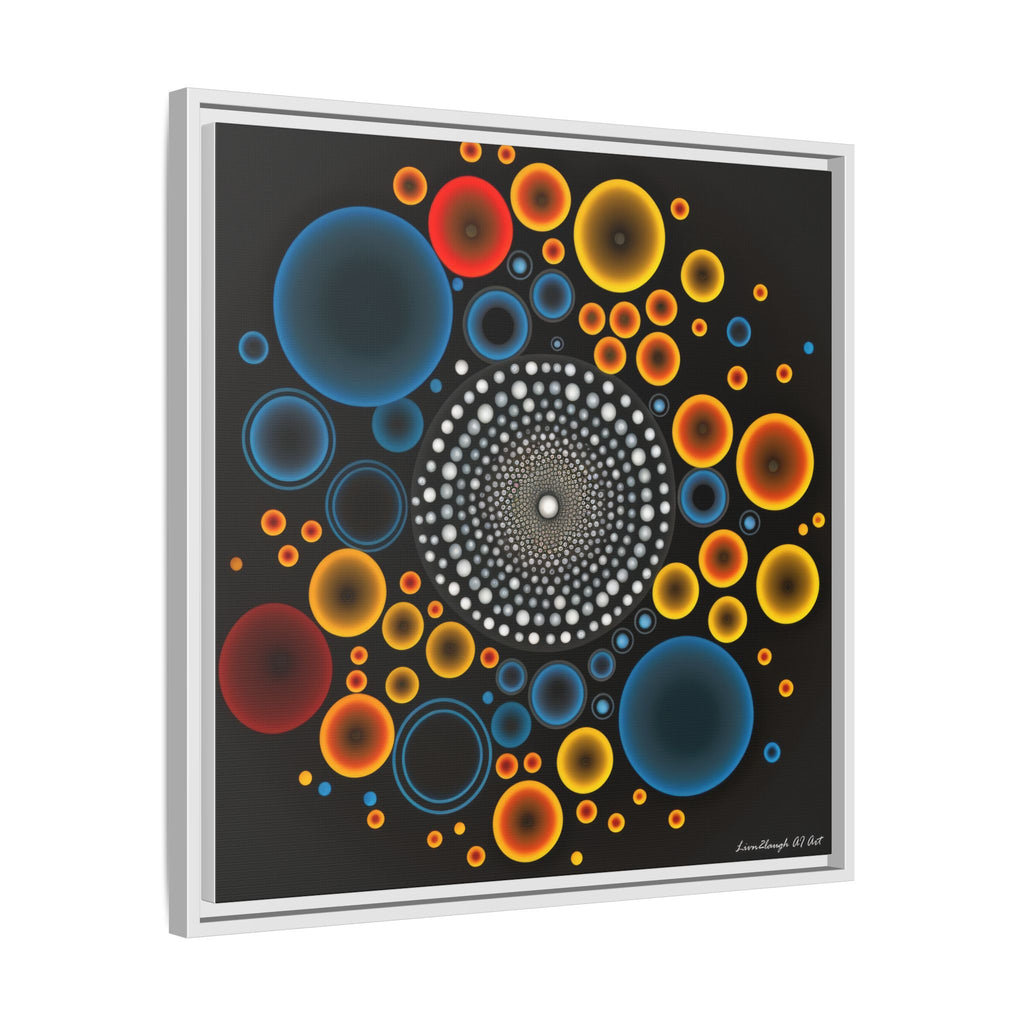 Gilded Tide, Art Print — Colorful Modern Wall Canvas