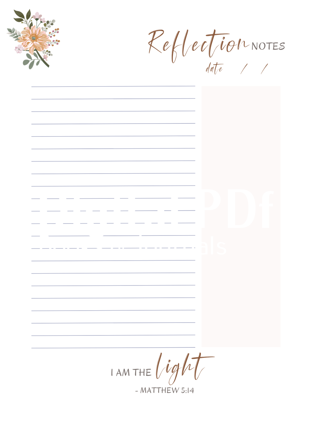 Woman's Bible Study Faith Based Journal