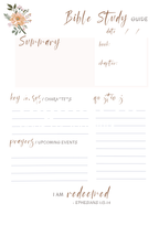 Woman's Bible Study Faith Based Journal