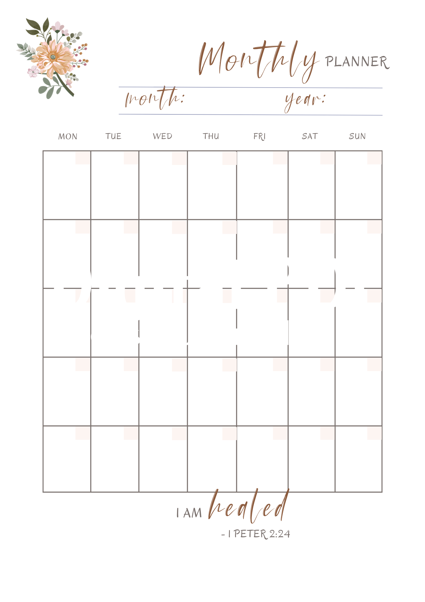 Woman's Bible Study Faith Based Journal