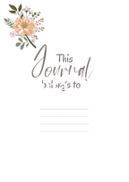 Woman's Bible Study Faith Based Journal
