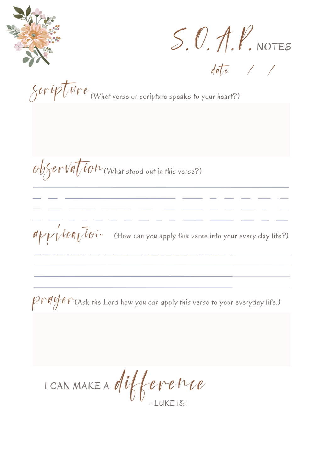 Woman's Bible Study Faith Based Journal