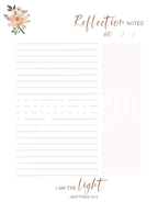 Woman's Bible Study Faith Based Journal