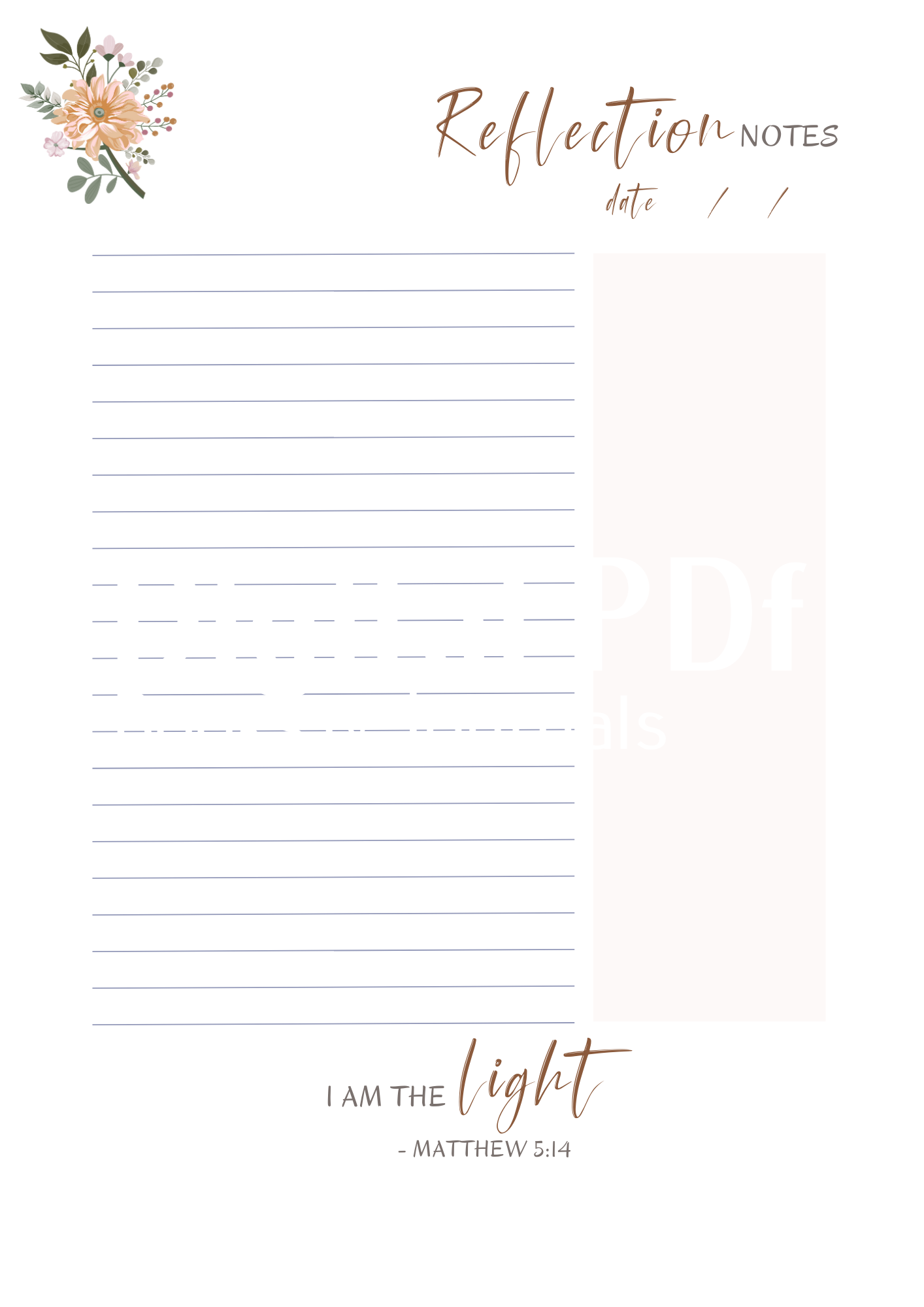 Woman's Bible Study Faith Based Journal