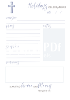 Woman's Faith Based Journal, PDF Download