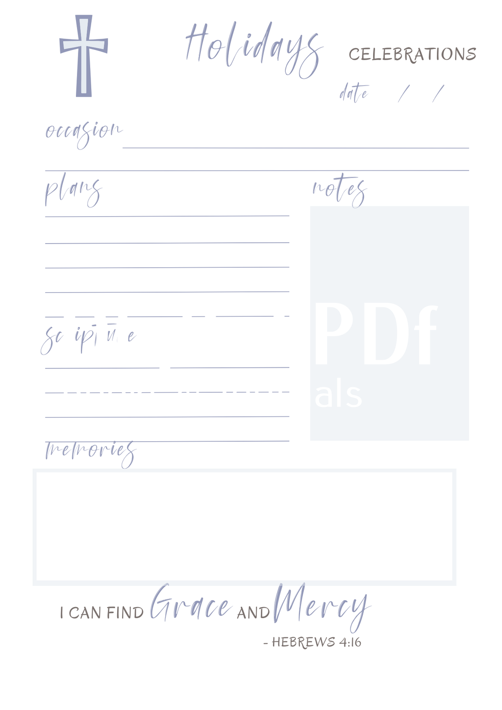 Woman's Faith Based Journal, PDF Download