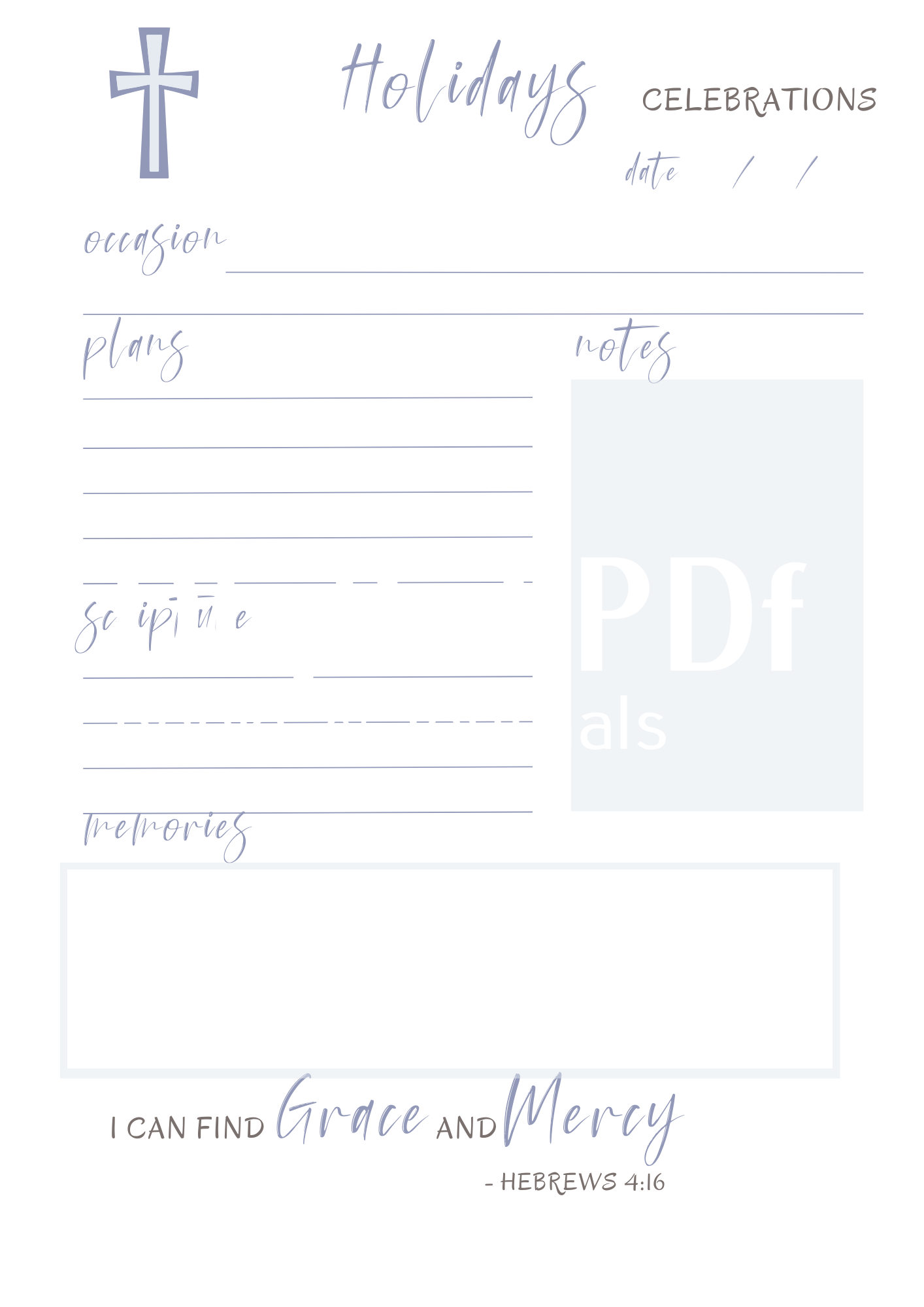 Woman's Faith Based Journal, PDF Download