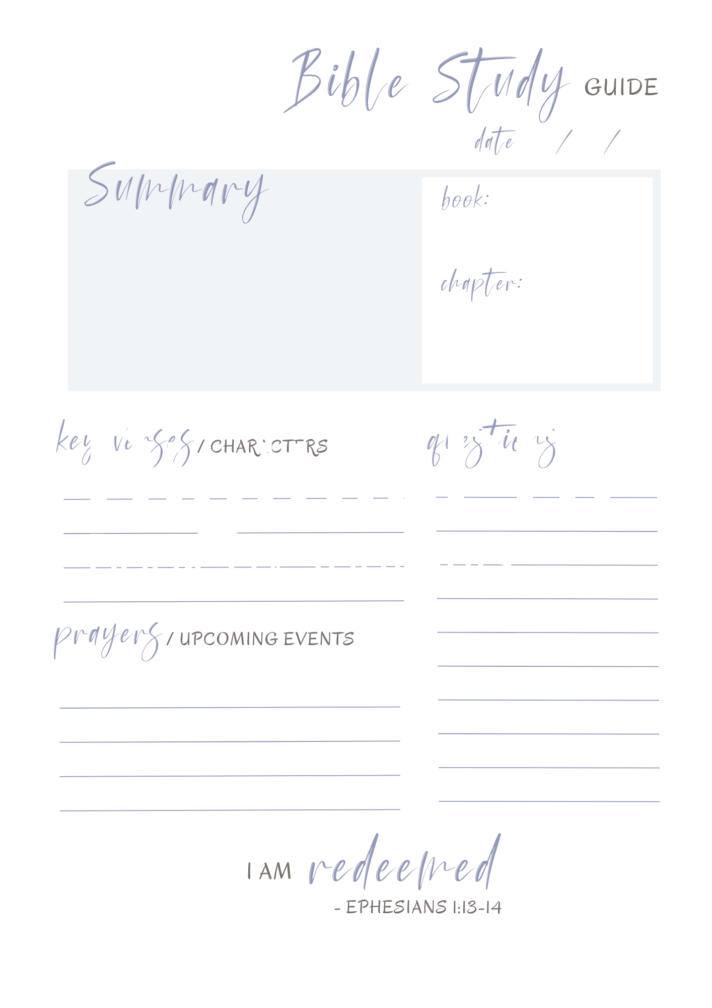 Woman's Faith Based Journal, PDF Download