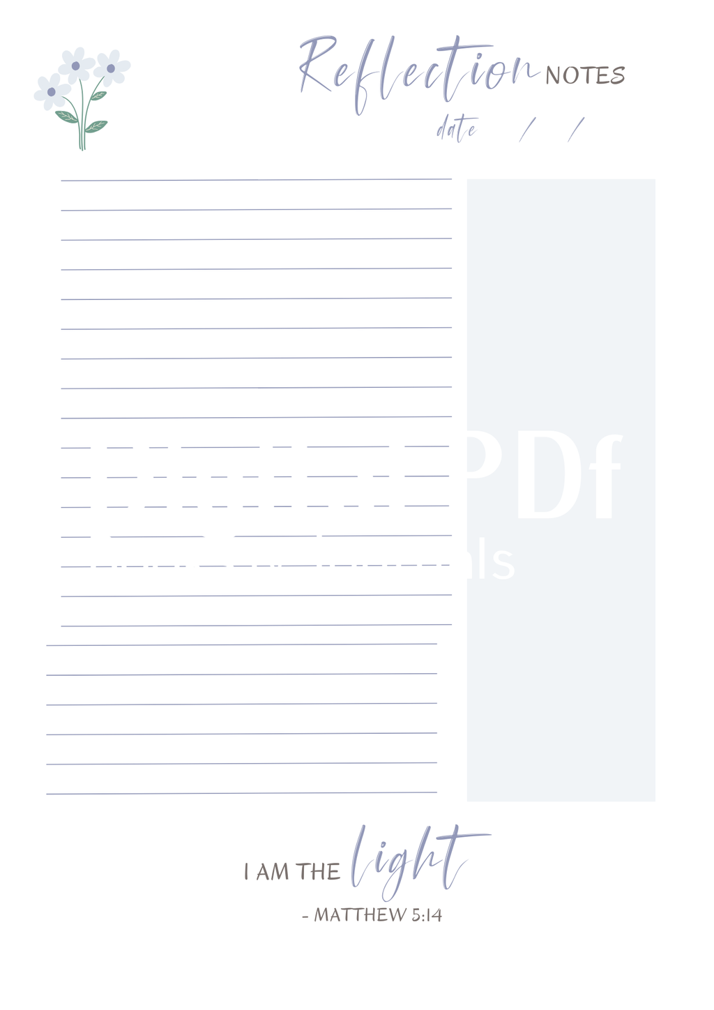 Woman's Faith Based Journal, PDF Download