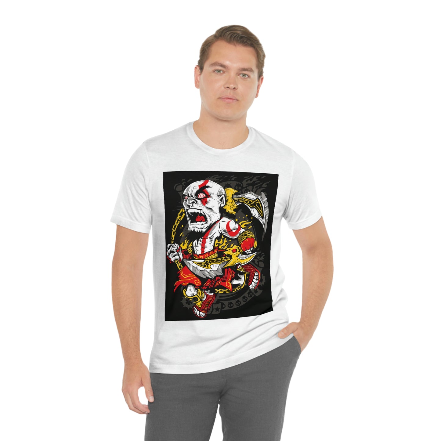 Samurai Warrior, Unisex Jersey Short Sleeve Tee